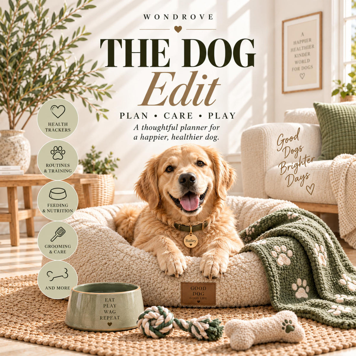 Dog Care Planner & Health Tracker - PureBubs