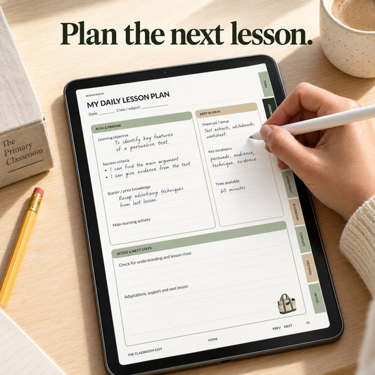 Digital Teacher Planner & Classroom Organizer