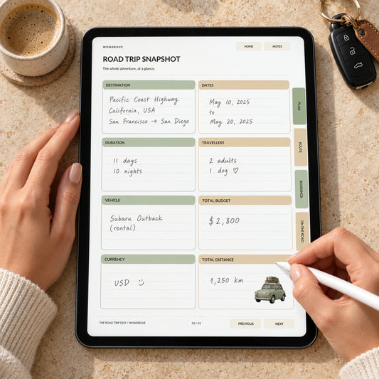 Road Trip Planner - Travel Itinerary, Budget & Packing Tracker - PureBubs