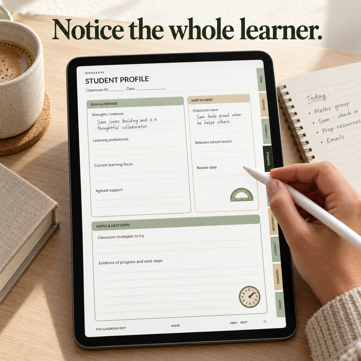 Digital Teacher Planner & Classroom Organizer