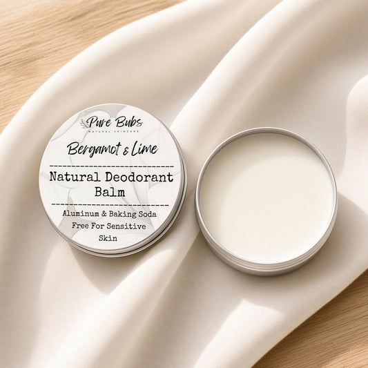 Bergamot and Lime Natural Deodorant - PureBubs