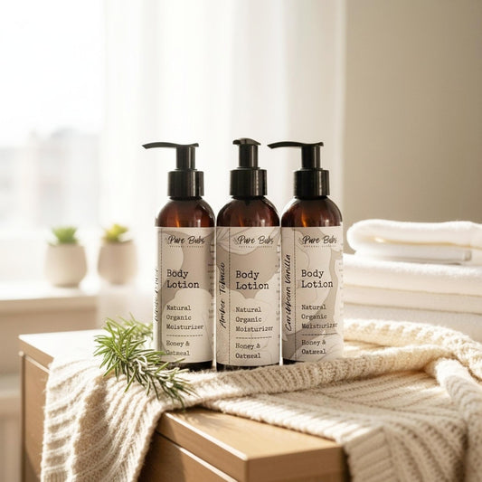 Honey and Oatmeal Natural Body Lotion