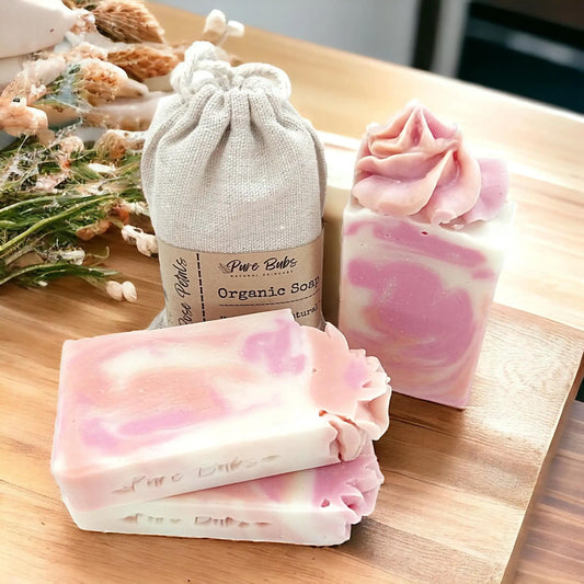 Rose Petals Natural Soap - PureBubs