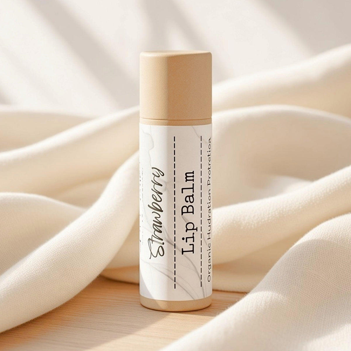 Strawberry Natural Lip Balm - PureBubs