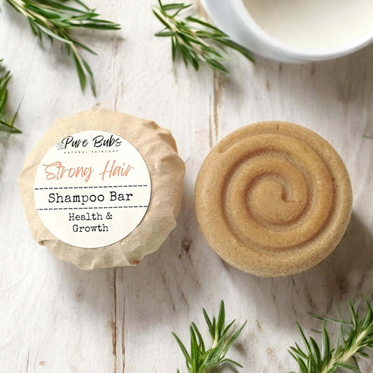 Strong Hair Natural Shampoo Bar - PureBubs