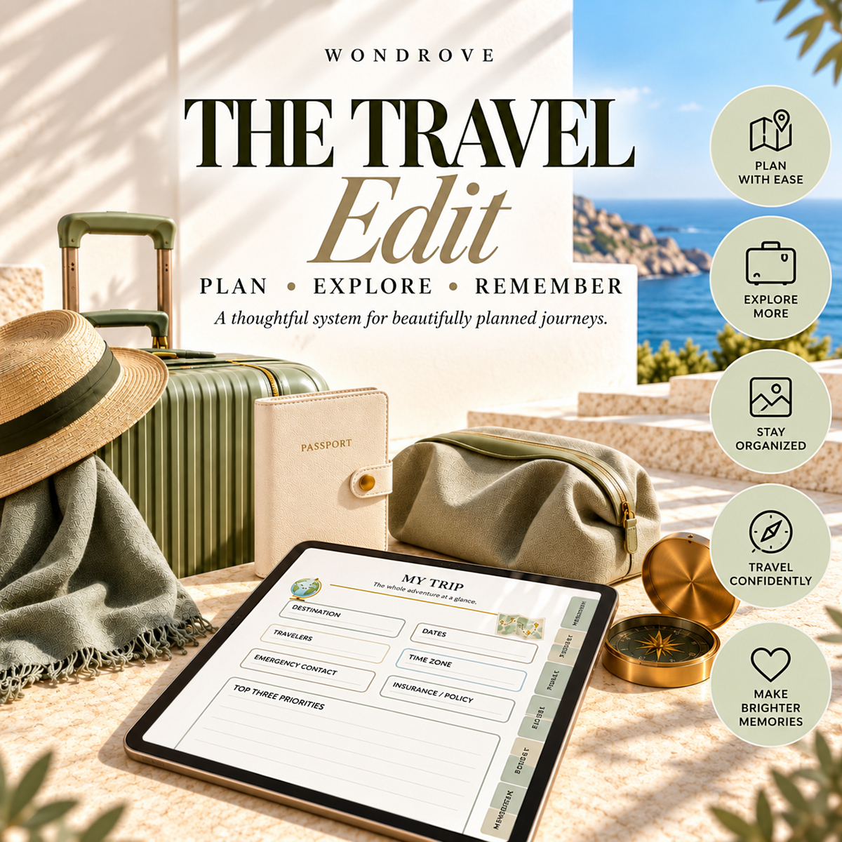 Travel Planner & Itinerary Template