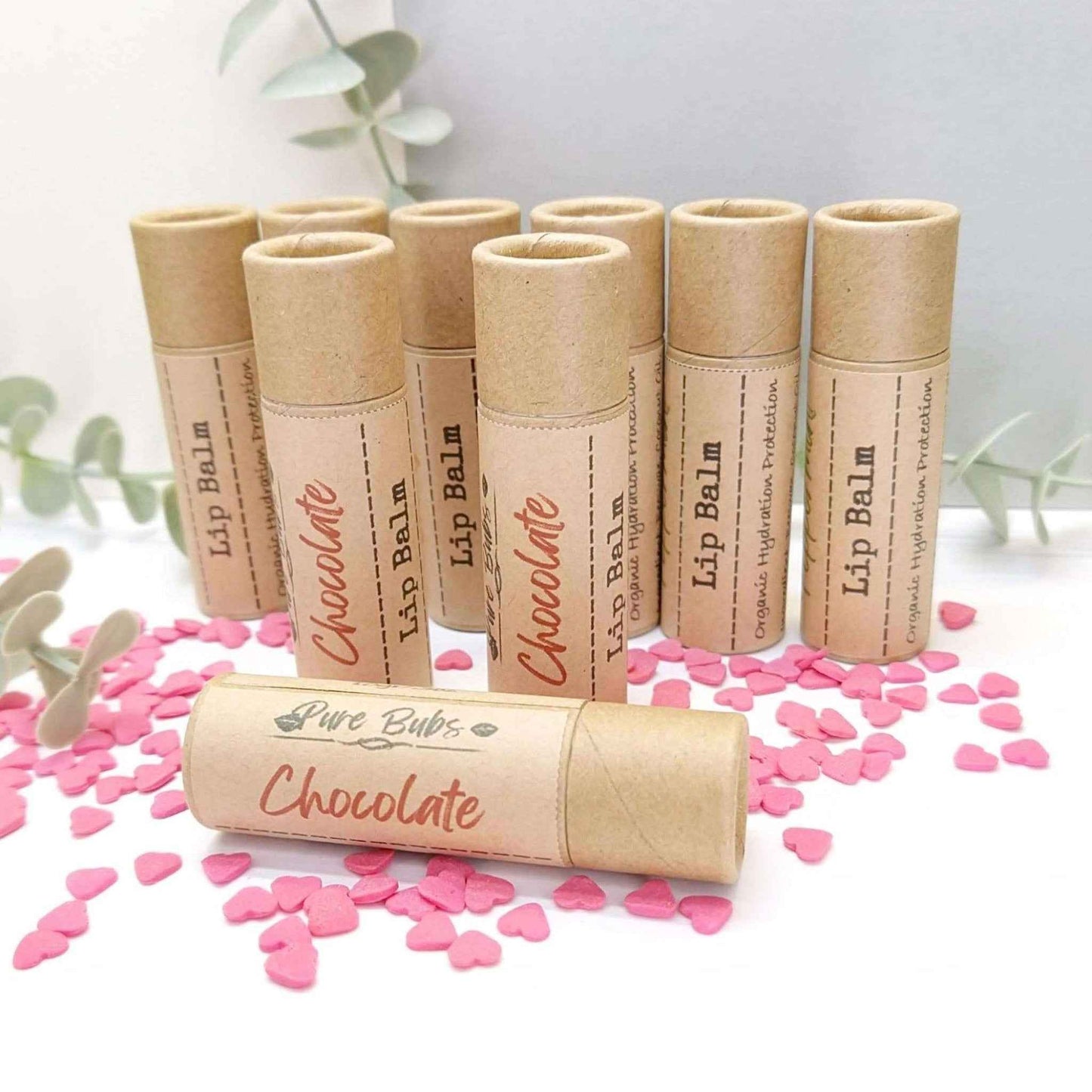 Chocolate Natural Lip Balm - PureBubs