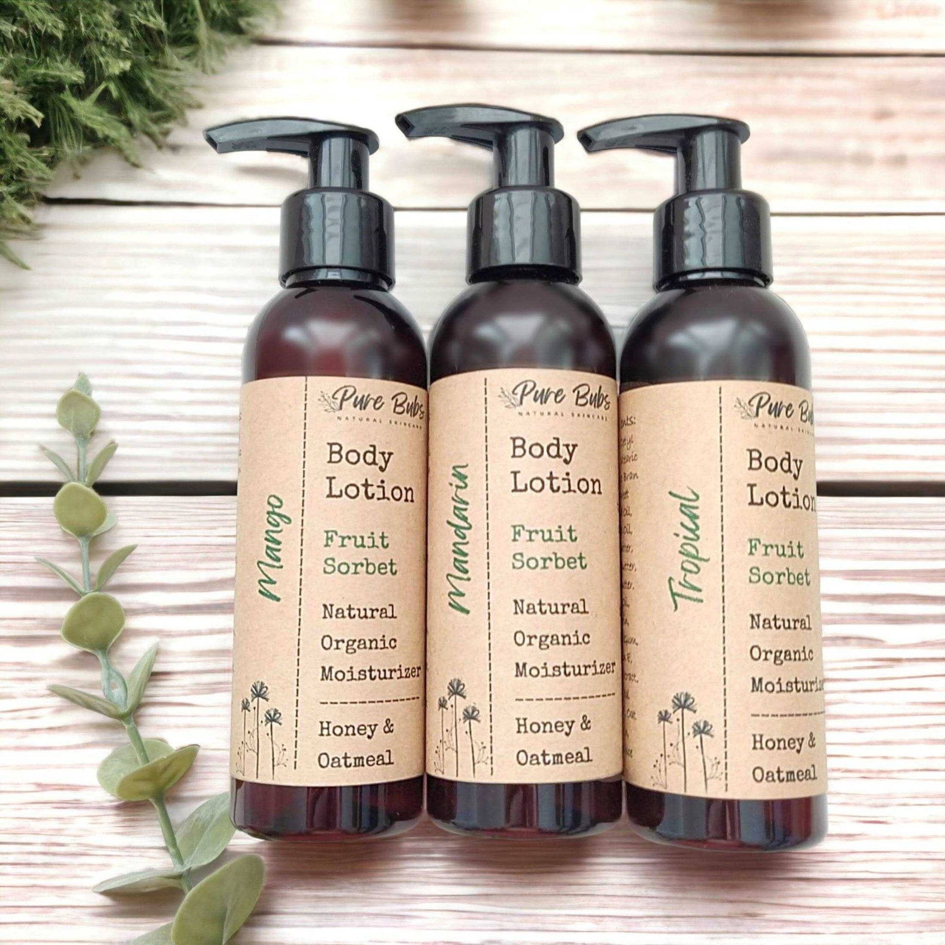 Fruit Sorbet All Natural Body Lotion - PureBubs