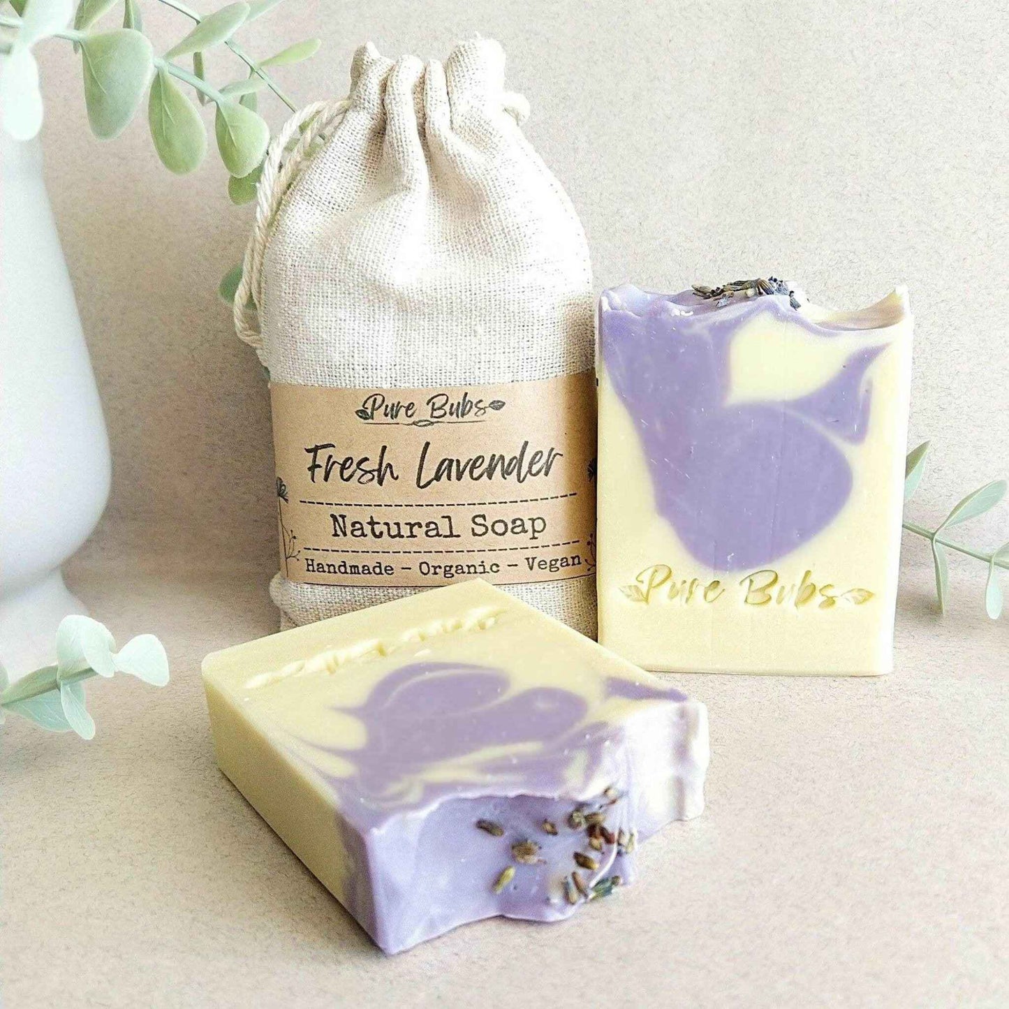 Lavender Natural Soap - PureBubs