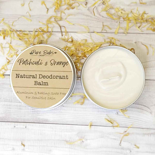 Patchouli and Orange Natural Deodorant - PureBubs