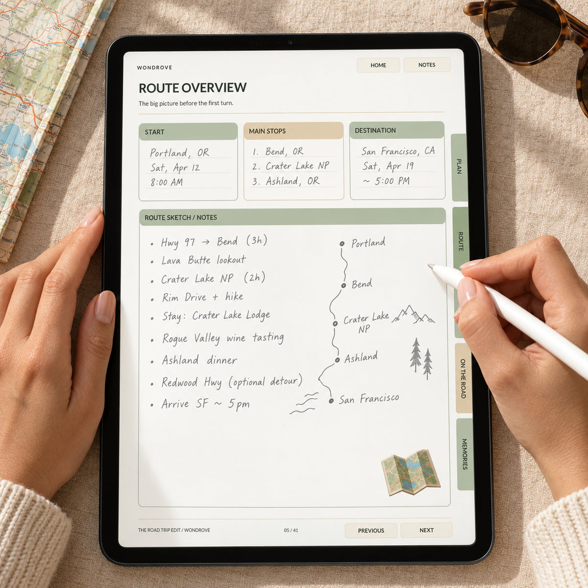 Road Trip Planner - Travel Itinerary, Budget & Packing Tracker - PureBubs