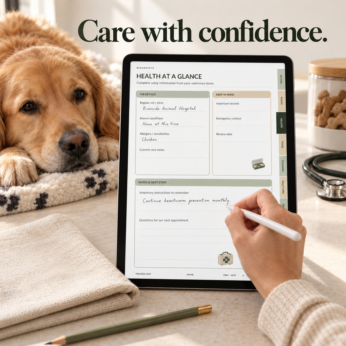 Dog Care Planner & Health Tracker - PureBubs