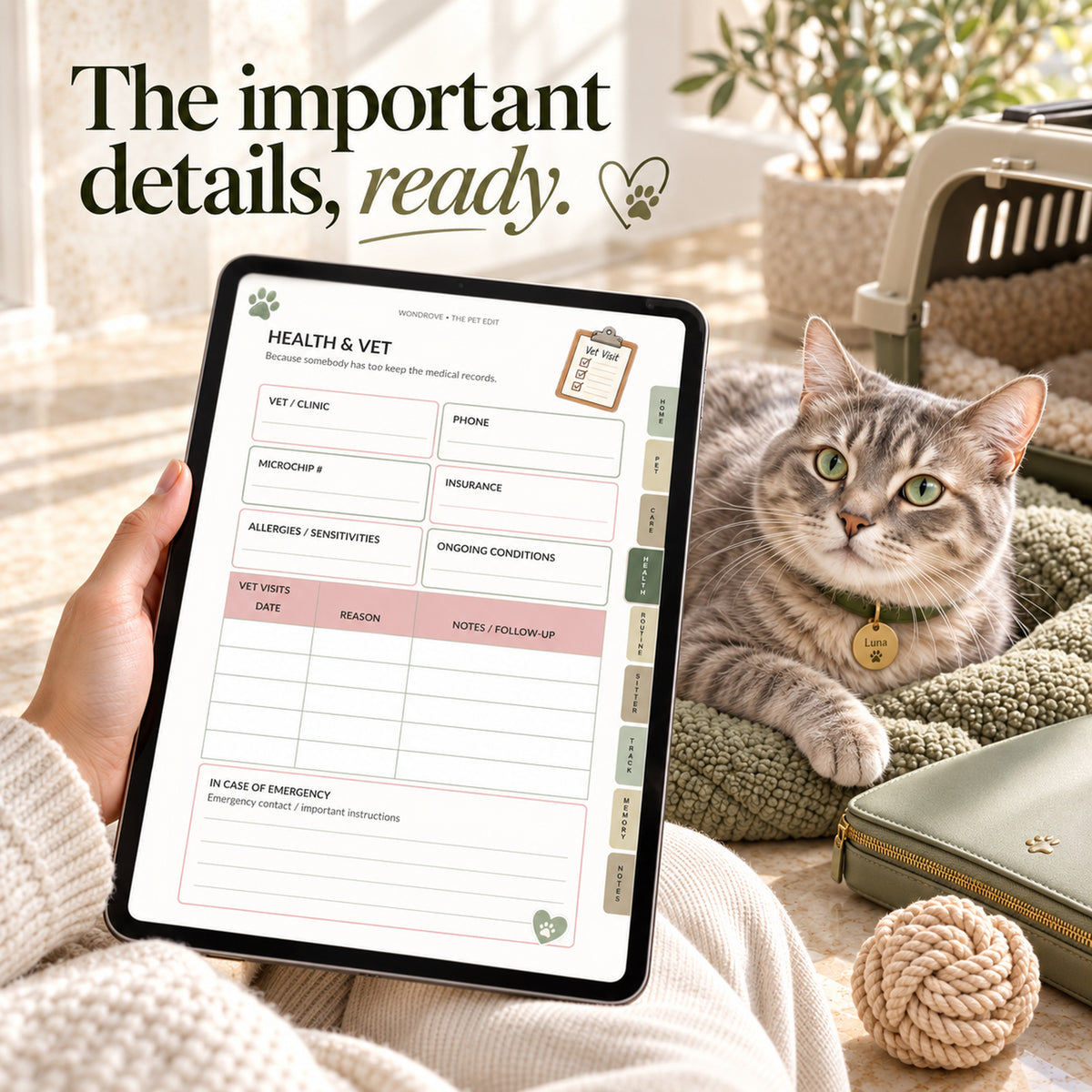 Digital Pet Care Planner & Health Tracker - PureBubs