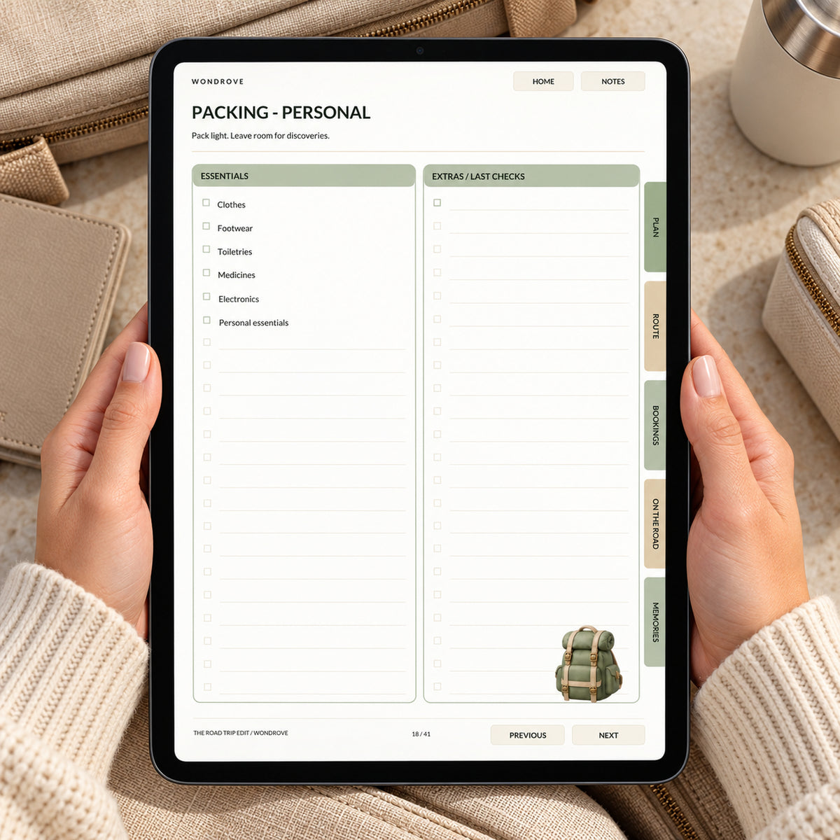 Road Trip Planner - Travel Itinerary, Budget & Packing Tracker - PureBubs