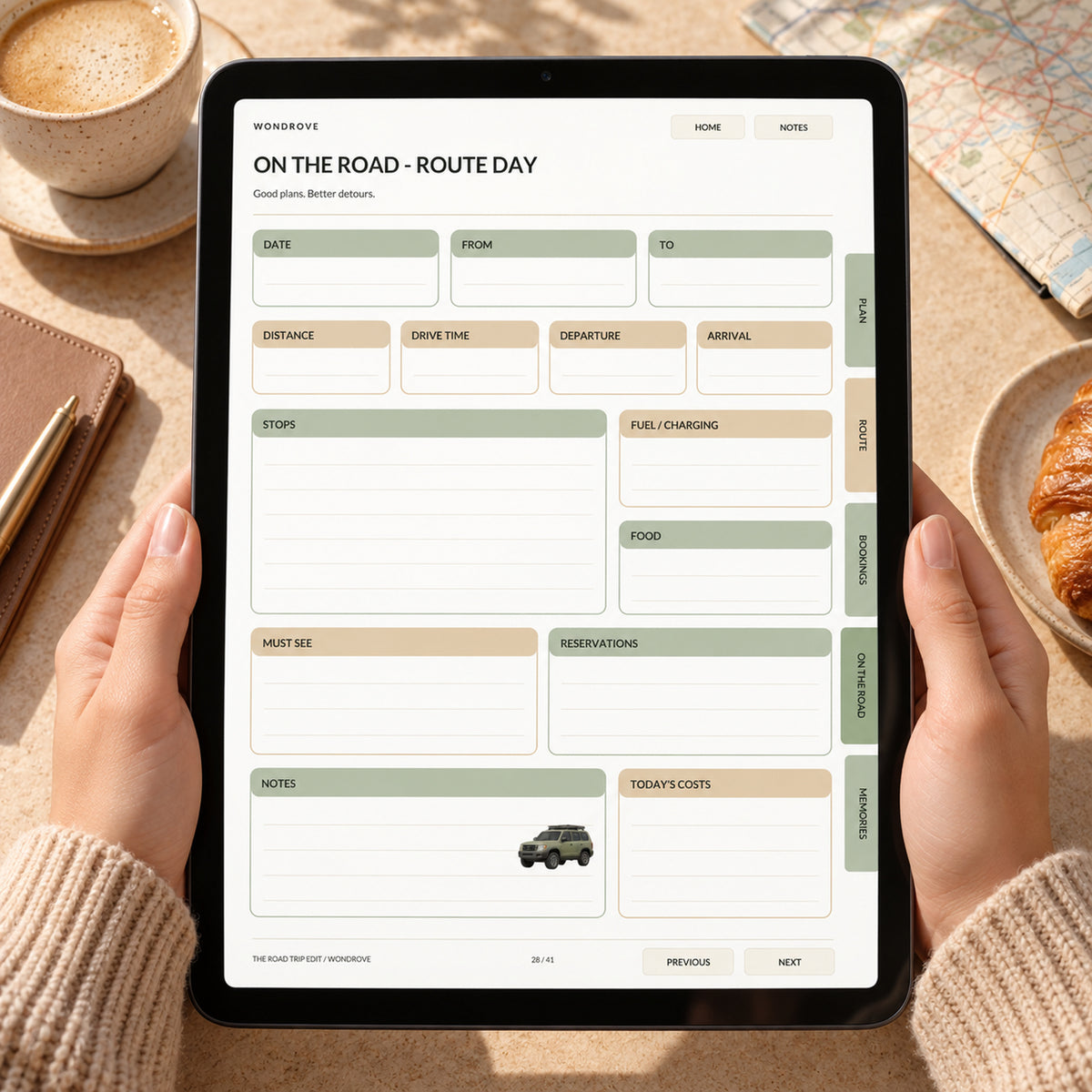 Road Trip Planner - Travel Itinerary, Budget & Packing Tracker - PureBubs