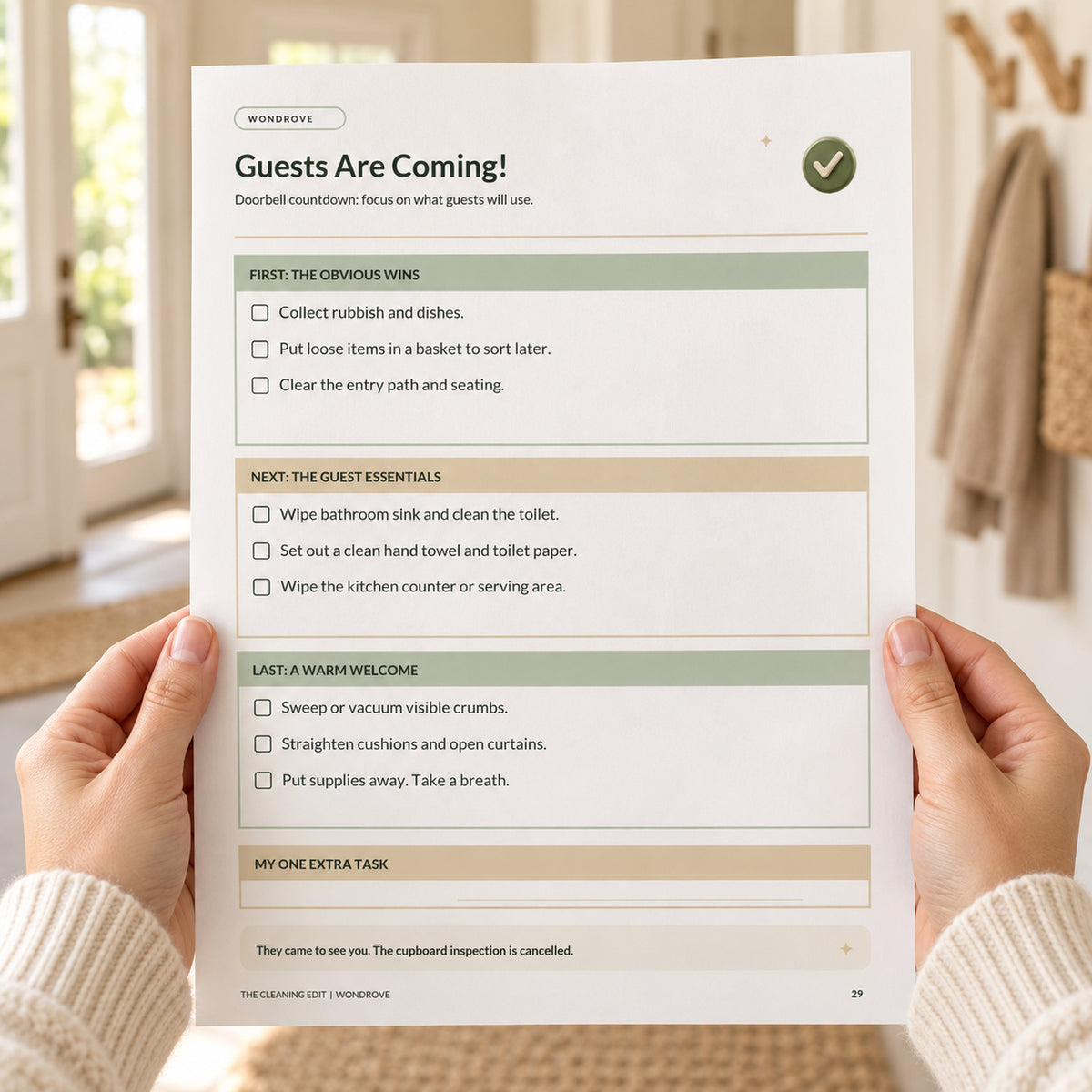 Cleaning Checklist & Schedule Printable - PureBubs