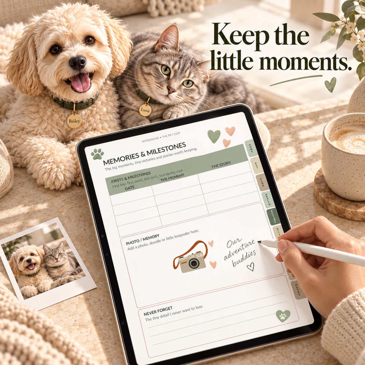 Digital Pet Care Planner & Health Tracker - PureBubs
