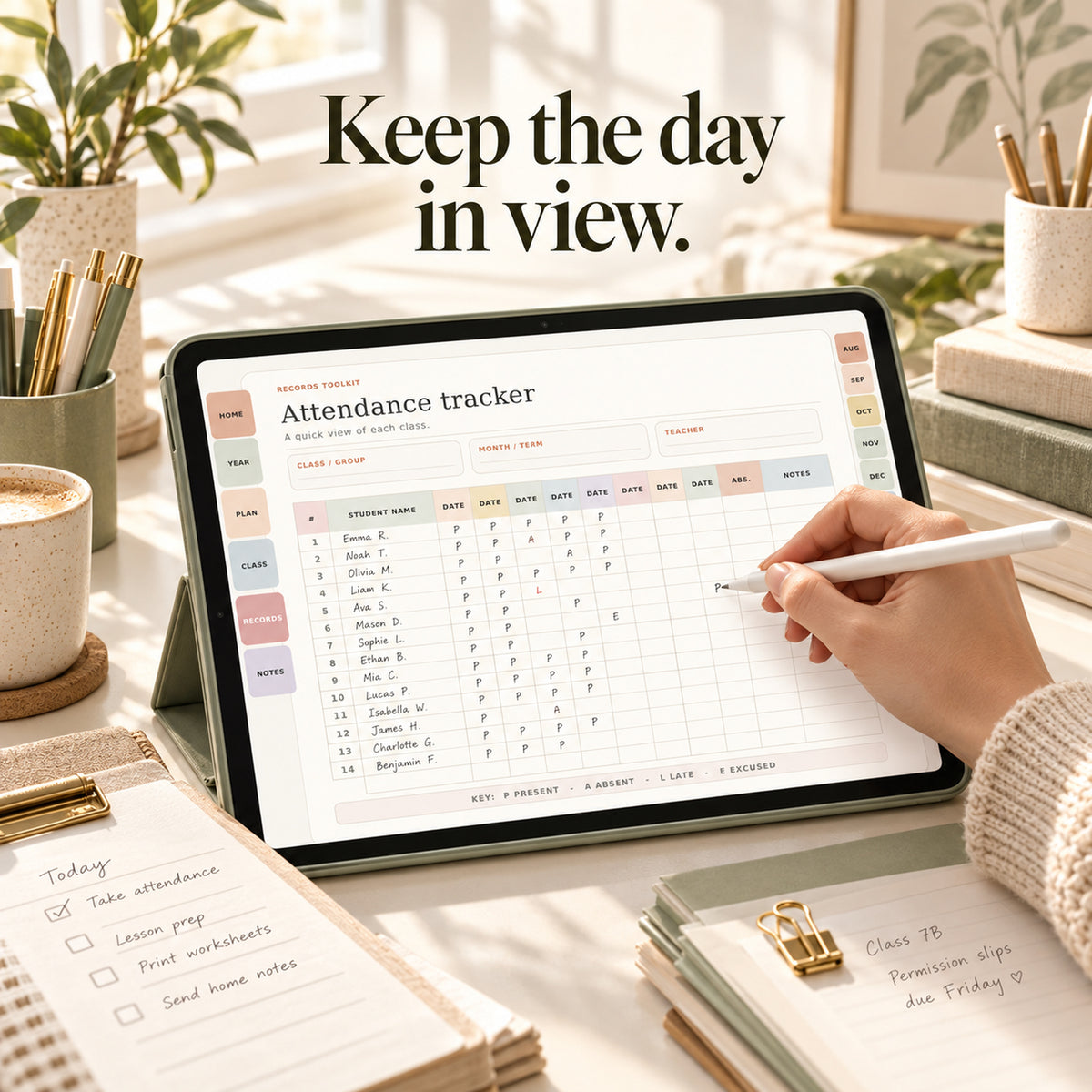 Digital Teacher Planner 2026–2027 - PureBubs