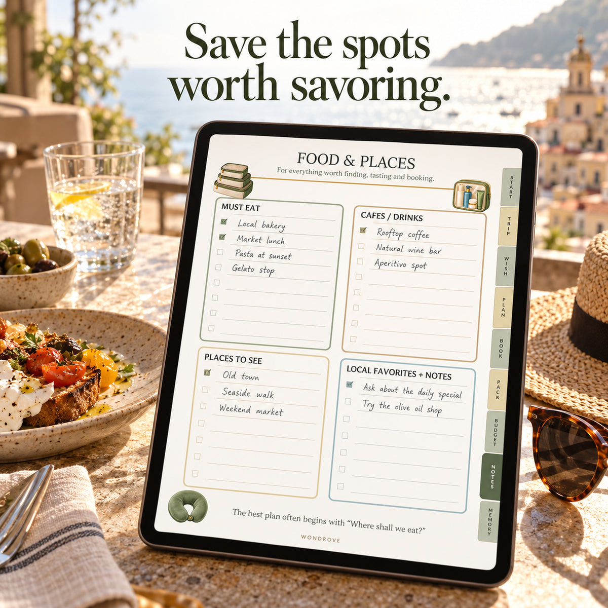 Travel Planner & Itinerary Template