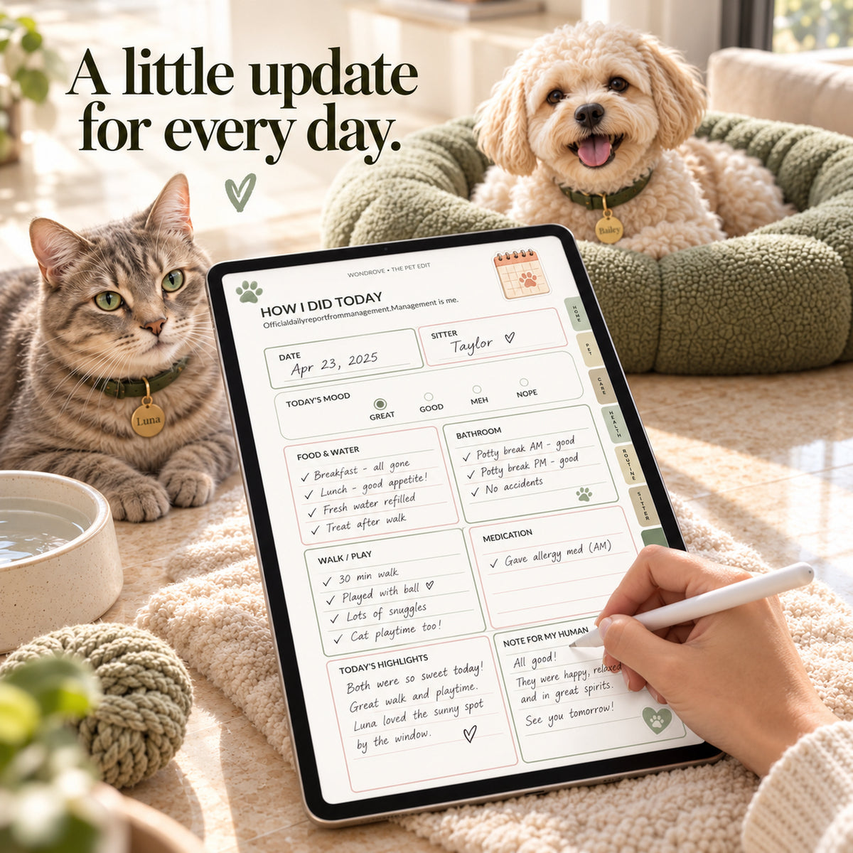 Digital Pet Care Planner & Health Tracker - PureBubs