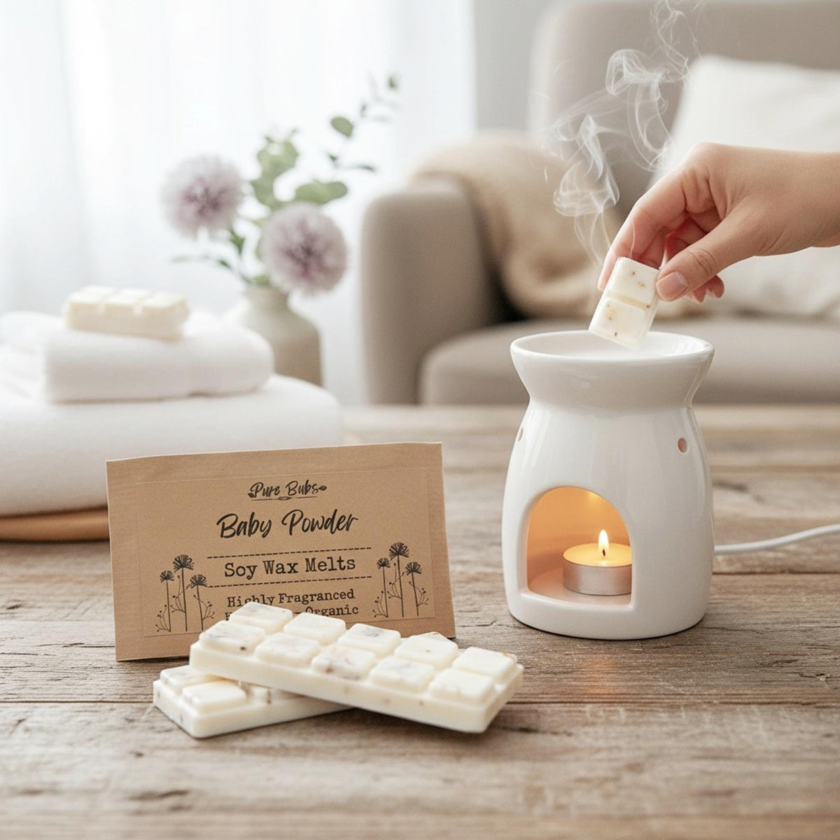 Baby Powder Wax Melts - PureBubs