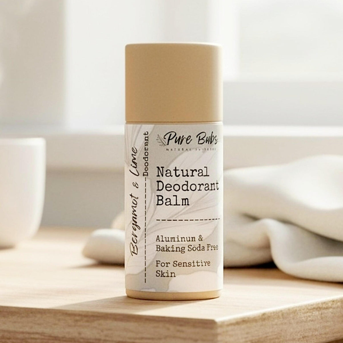 Bergamot and Lime Natural Deodorant