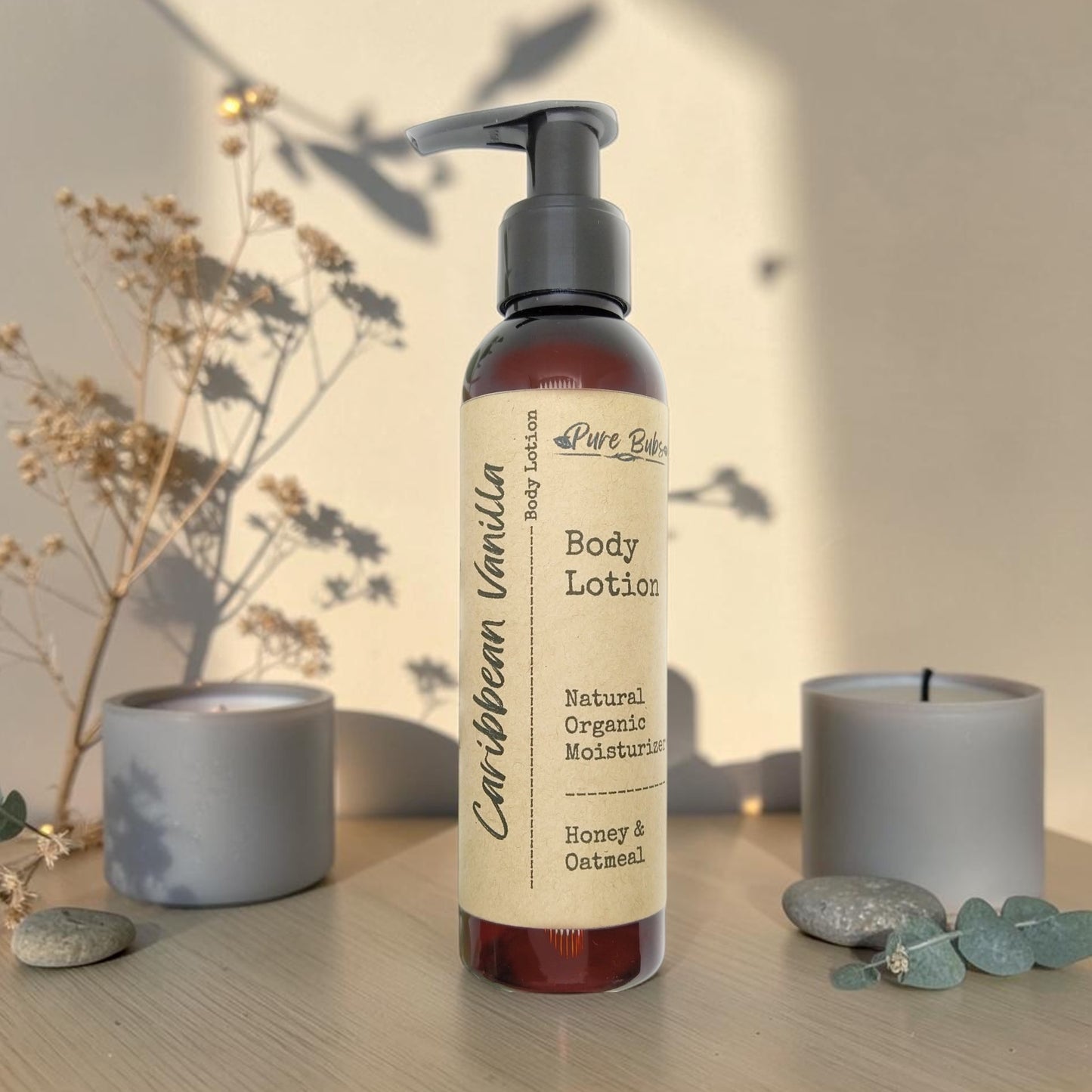 Honey and Oatmeal Natural Body Lotion