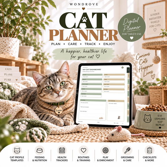 Cat Care Planner & Health Tracker