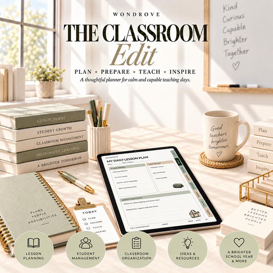 Digital Teacher Planner & Classroom Organizer