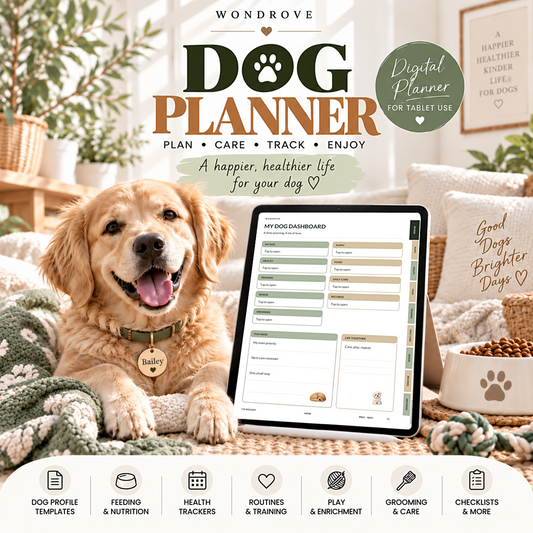 Dog Care Planner & Health Tracker