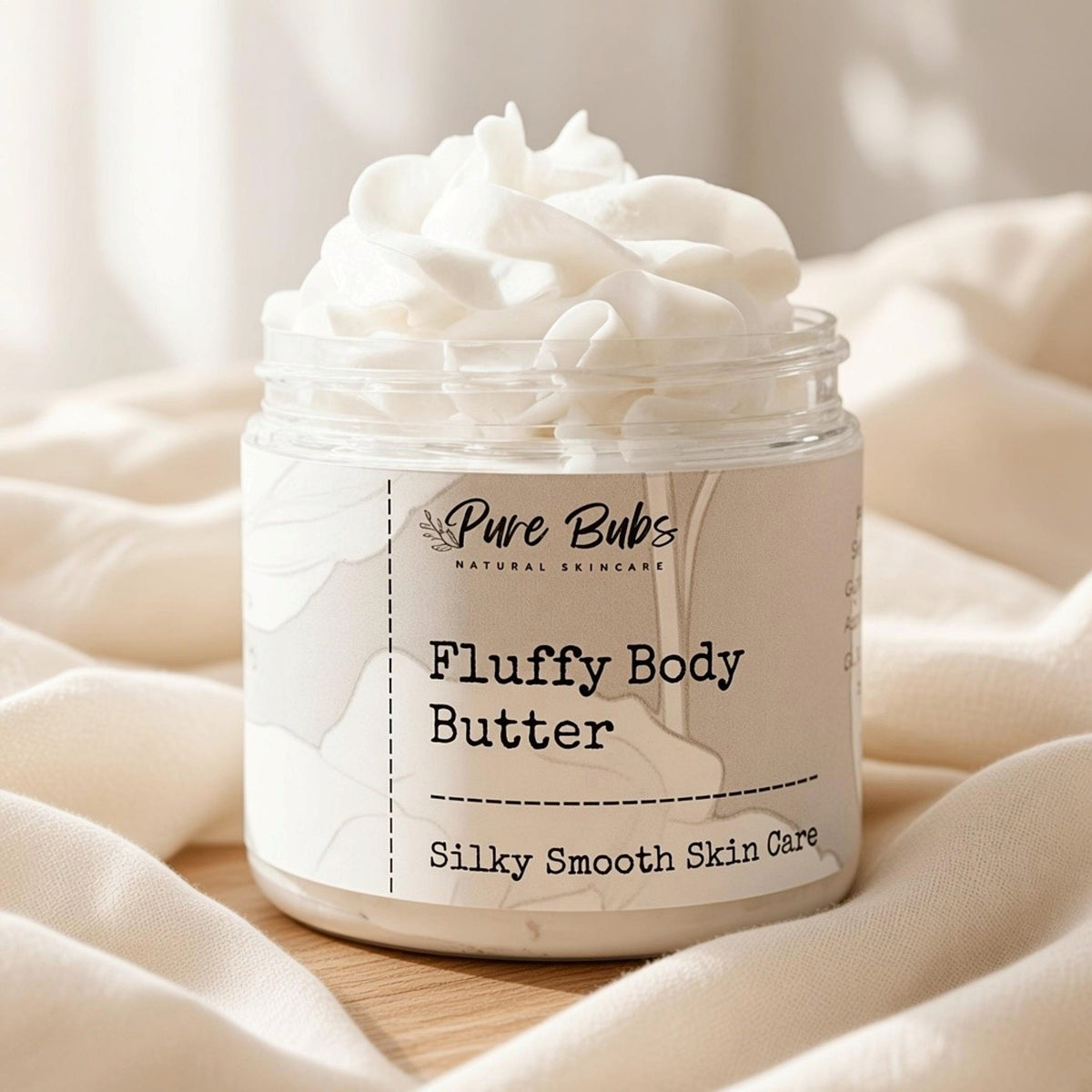 Fluffy Organic Body Butter - PureBubs