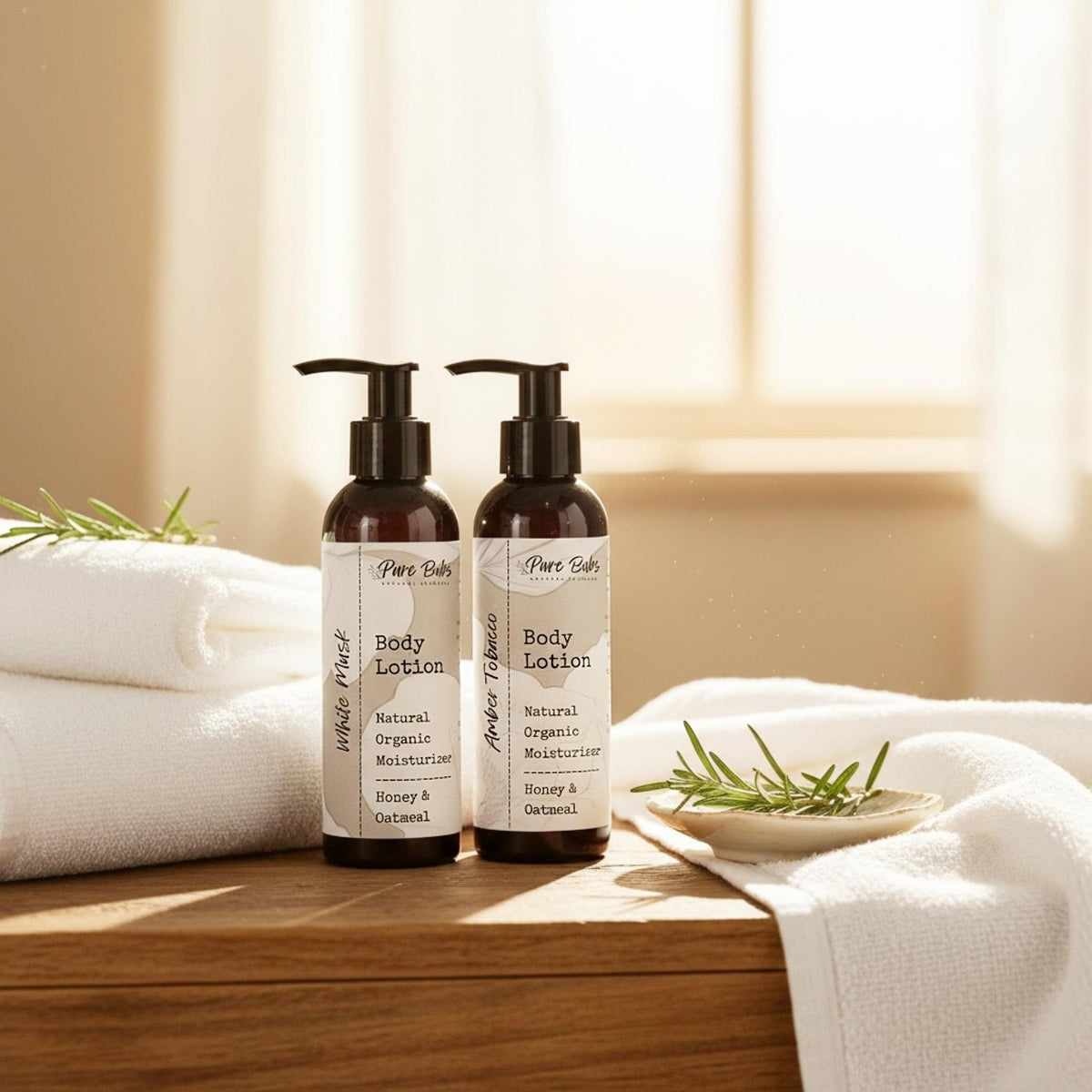 Honey and Oatmeal Natural Body Lotion