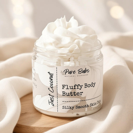 Just Coconut Fluffy Organic Body Butter - PureBubs