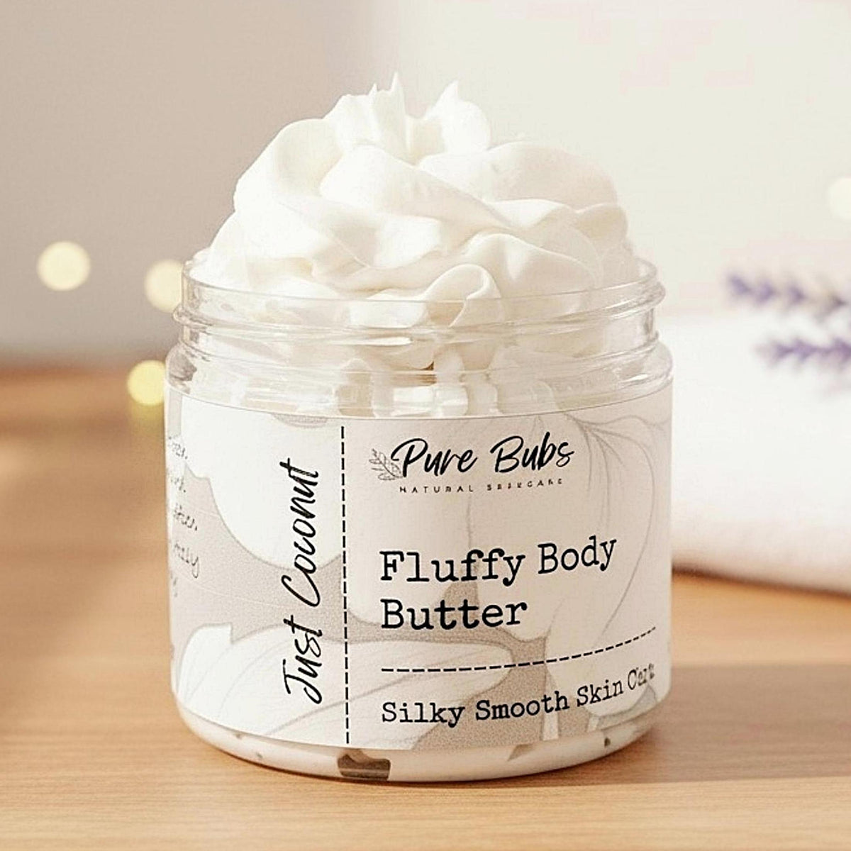 Just Coconut Fluffy Organic Body Butter