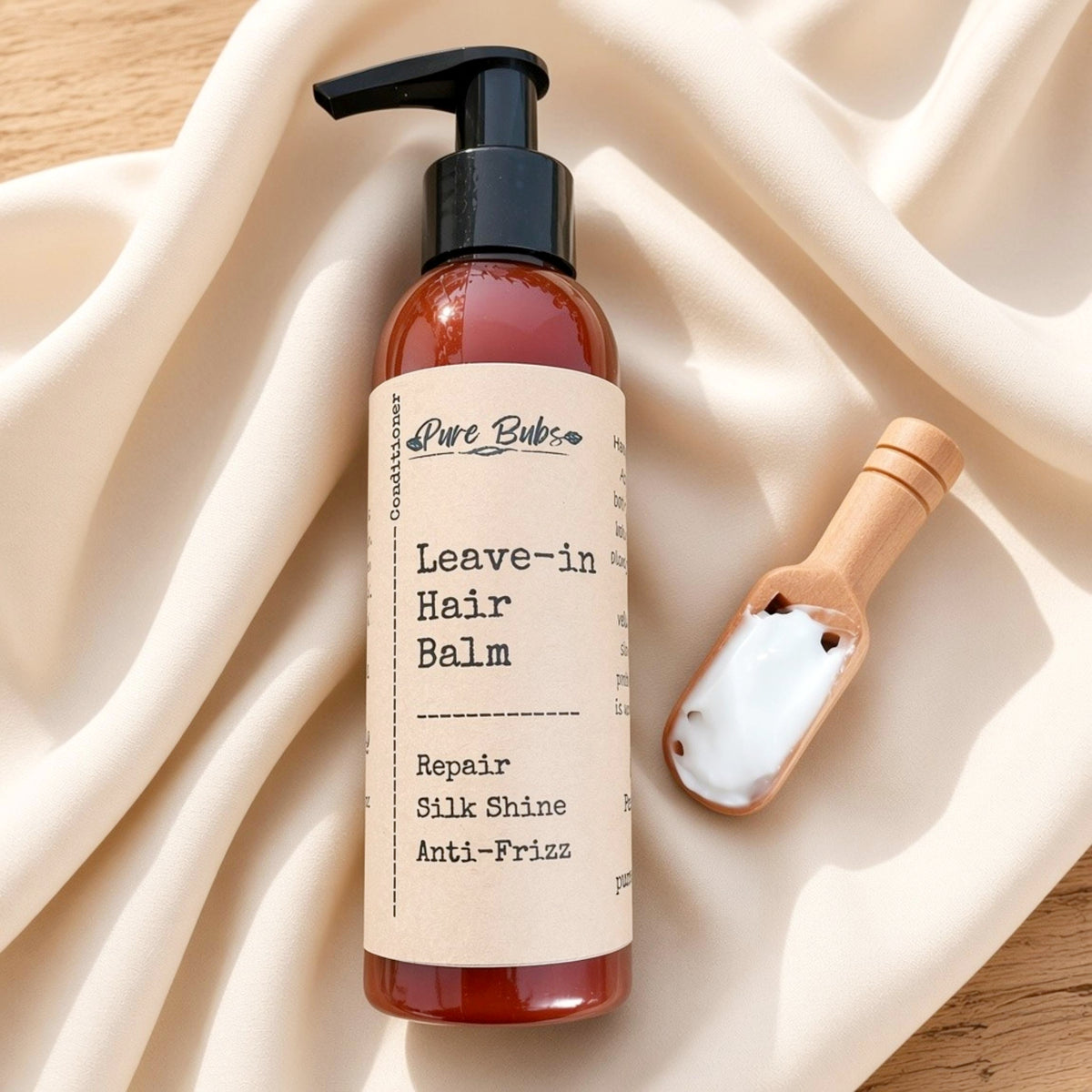Leave-In Anti Frizz Hair Conditioner - PureBubs