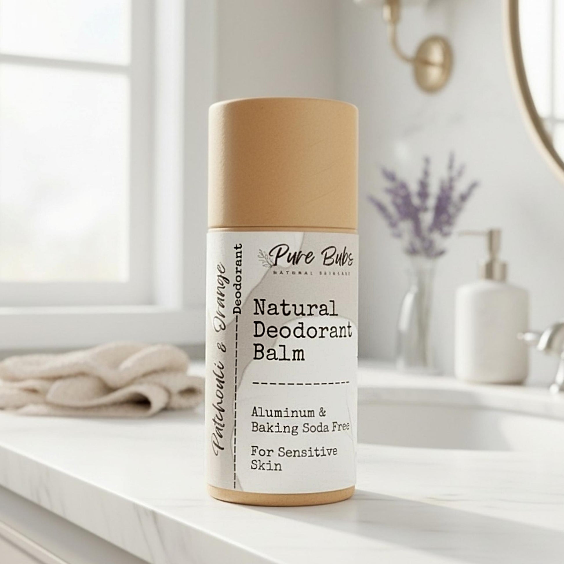 Patchouli and Orange Natural Deodorant
