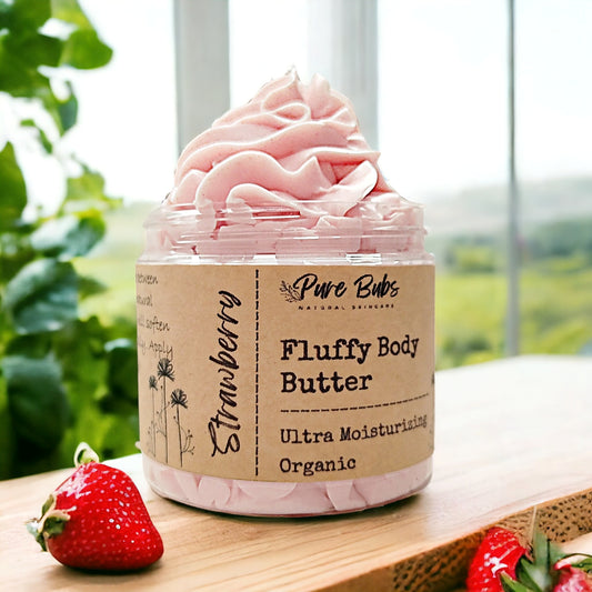 Strawberry Fluffy Organic Body Butter