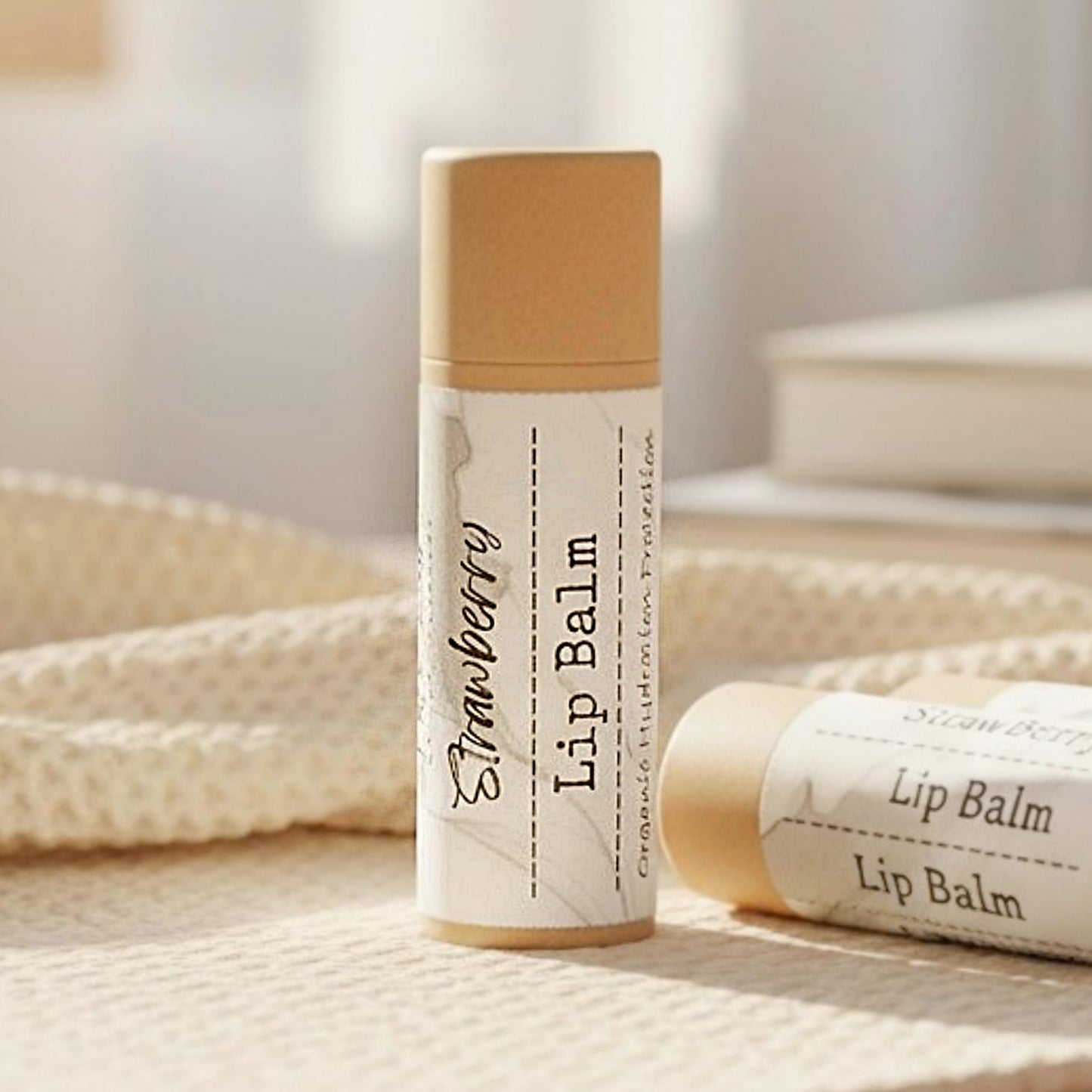 Strawberry Natural Lip Balm