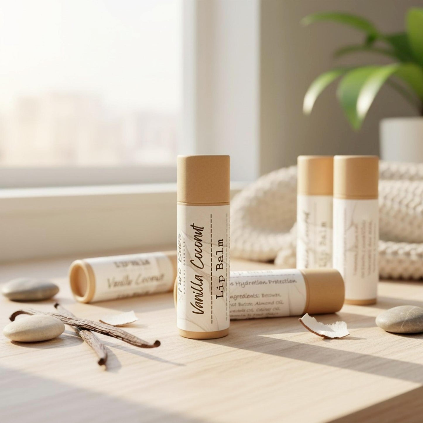 Vanilla Coconut Natural Lip Balm
