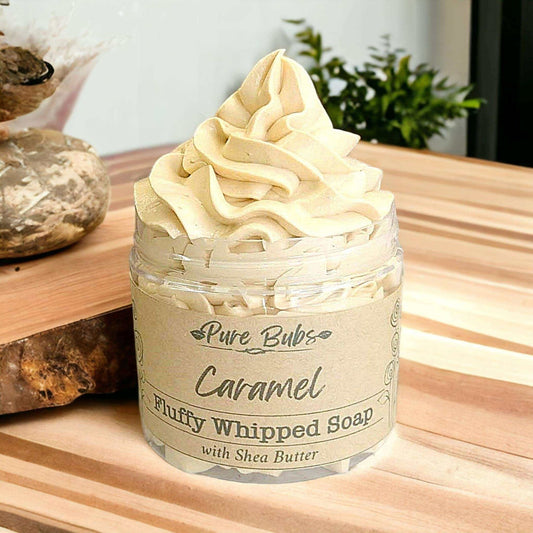 Caramel Fluffy Whipped Soap - PureBubs