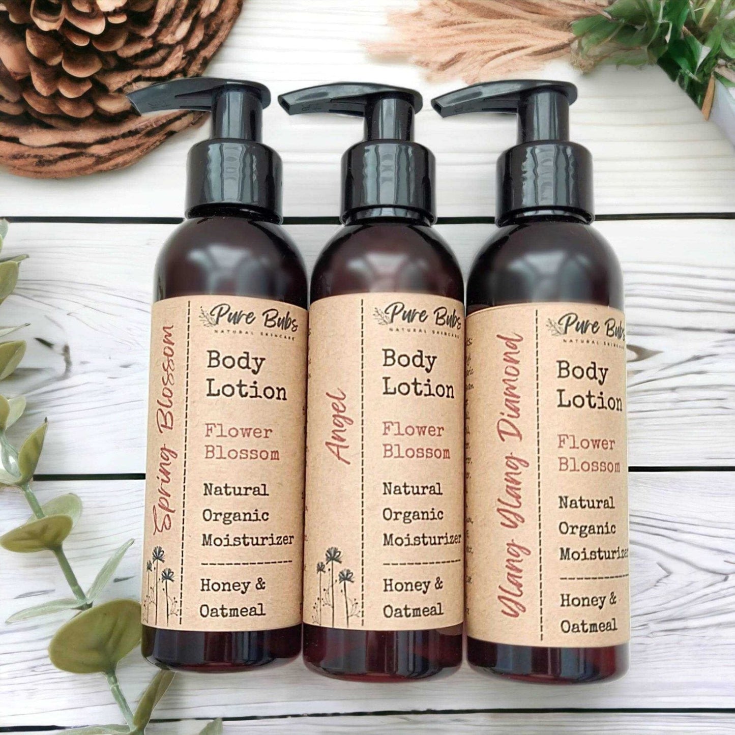 Flower Blossom Natural Body Lotion - PureBubs