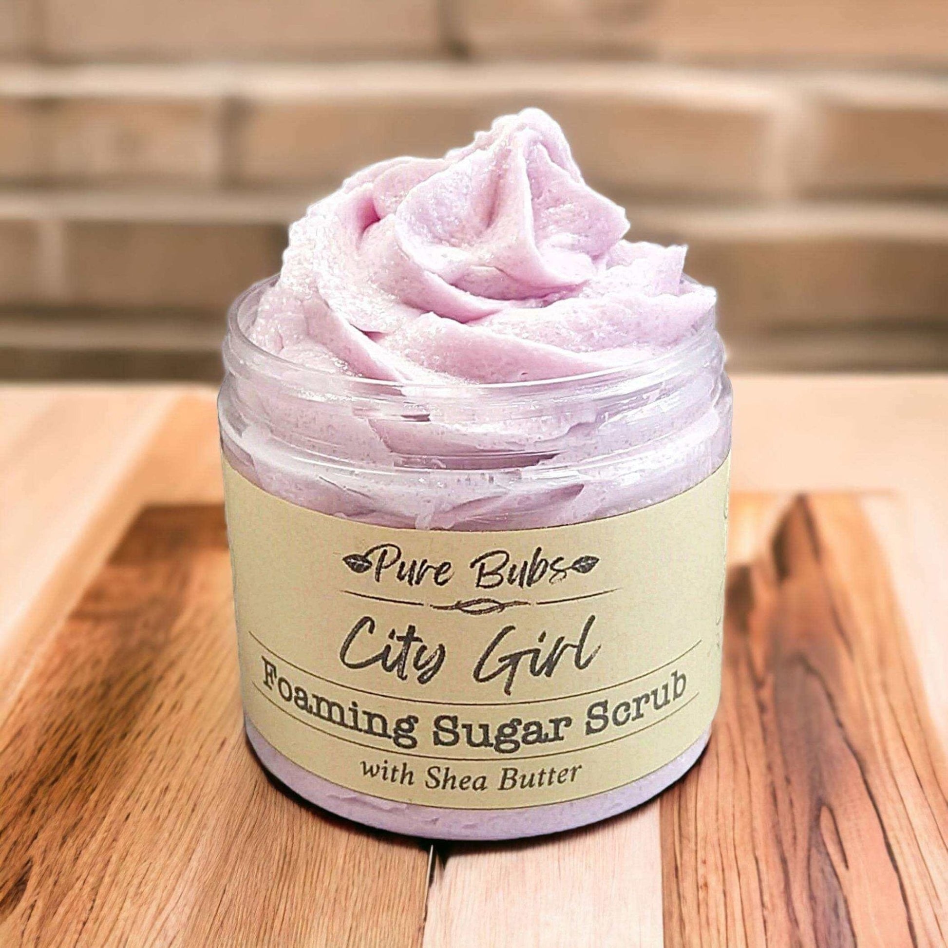 Fluffy Whipped Sugar Scrub - PureBubs