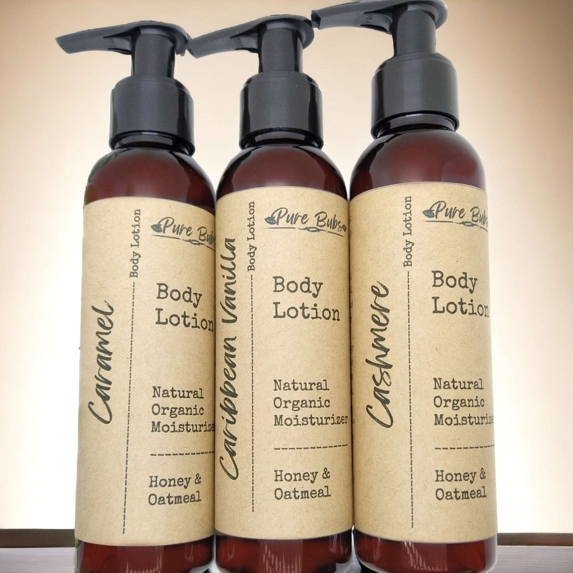 Honey & Oatmeal Natural Body Lotion - PureBubs