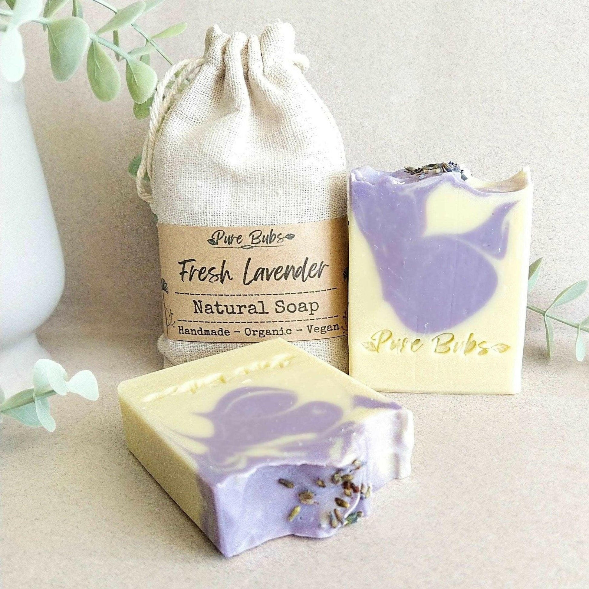 Lavender Natural SoapPureBubs