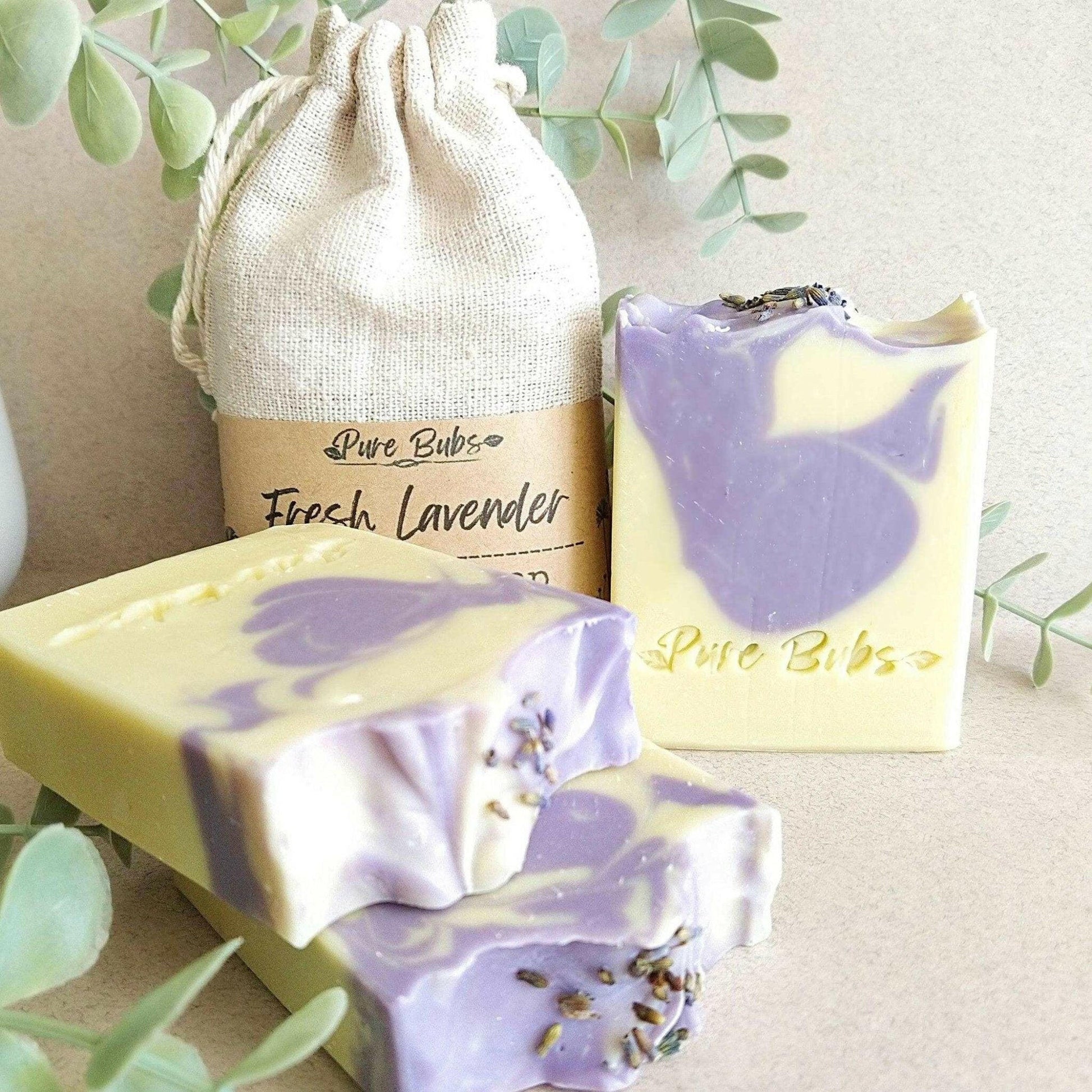 Lavender Natural SoapPureBubs