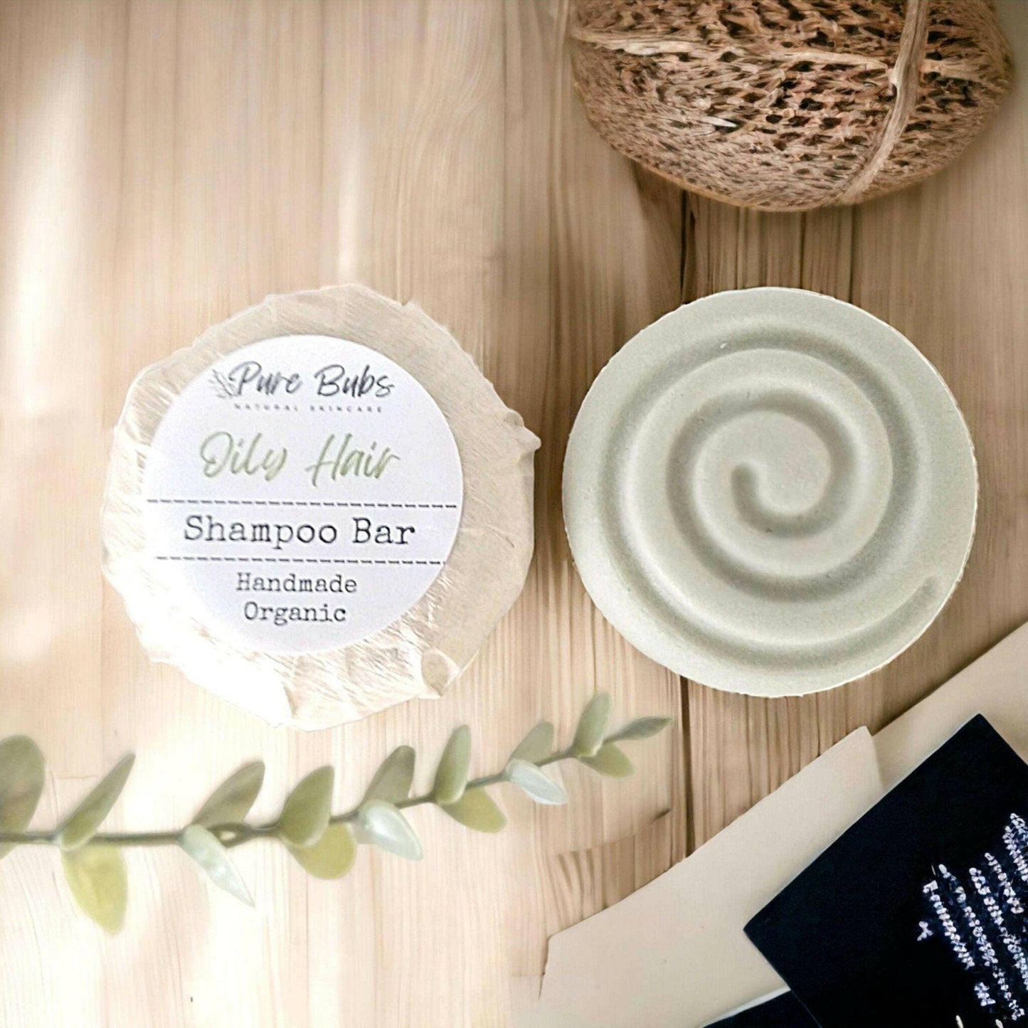 Natural Shampoo Bar for Oily Hair - PureBubs