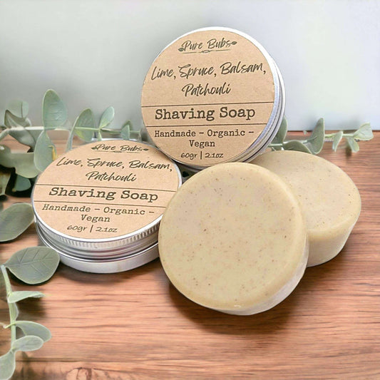 Natural Shaving Soap Bar - PureBubs