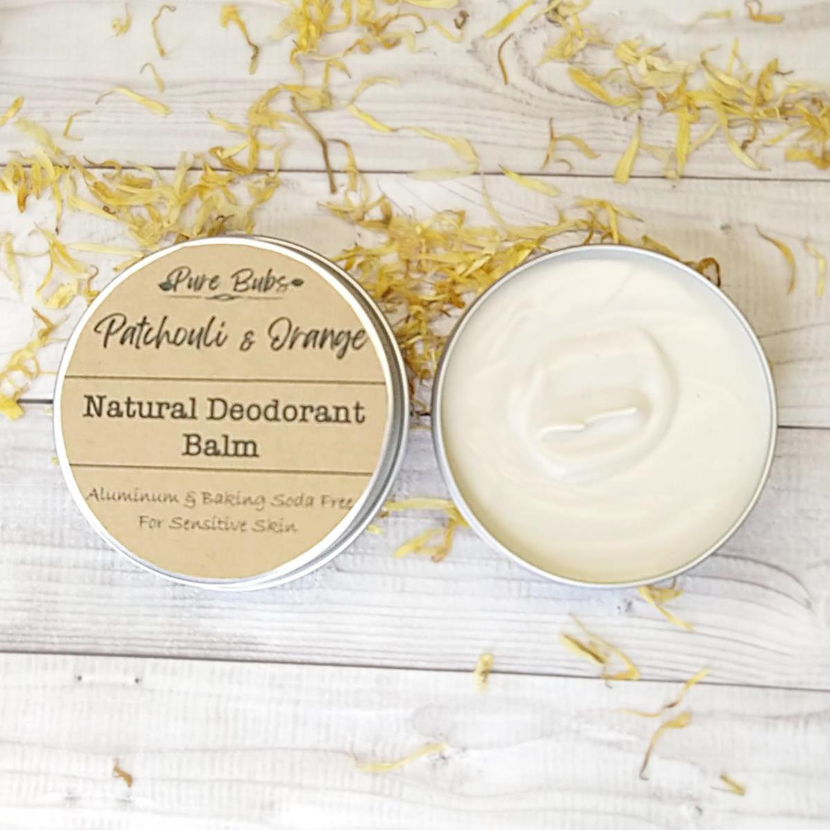 Patchouli & Orange Natural Deodorant - PureBubs