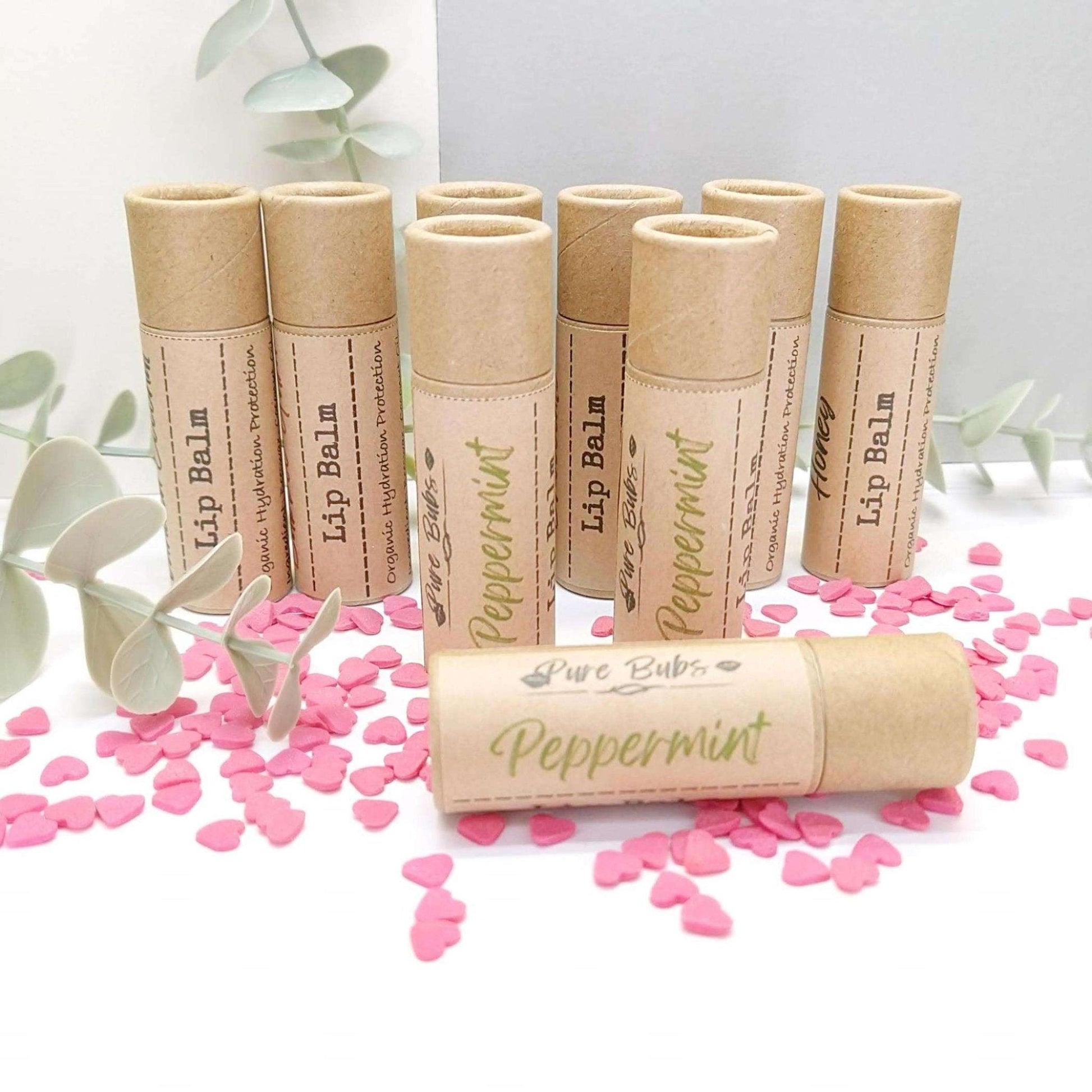 Peppermint Natural Lip BalmPureBubs