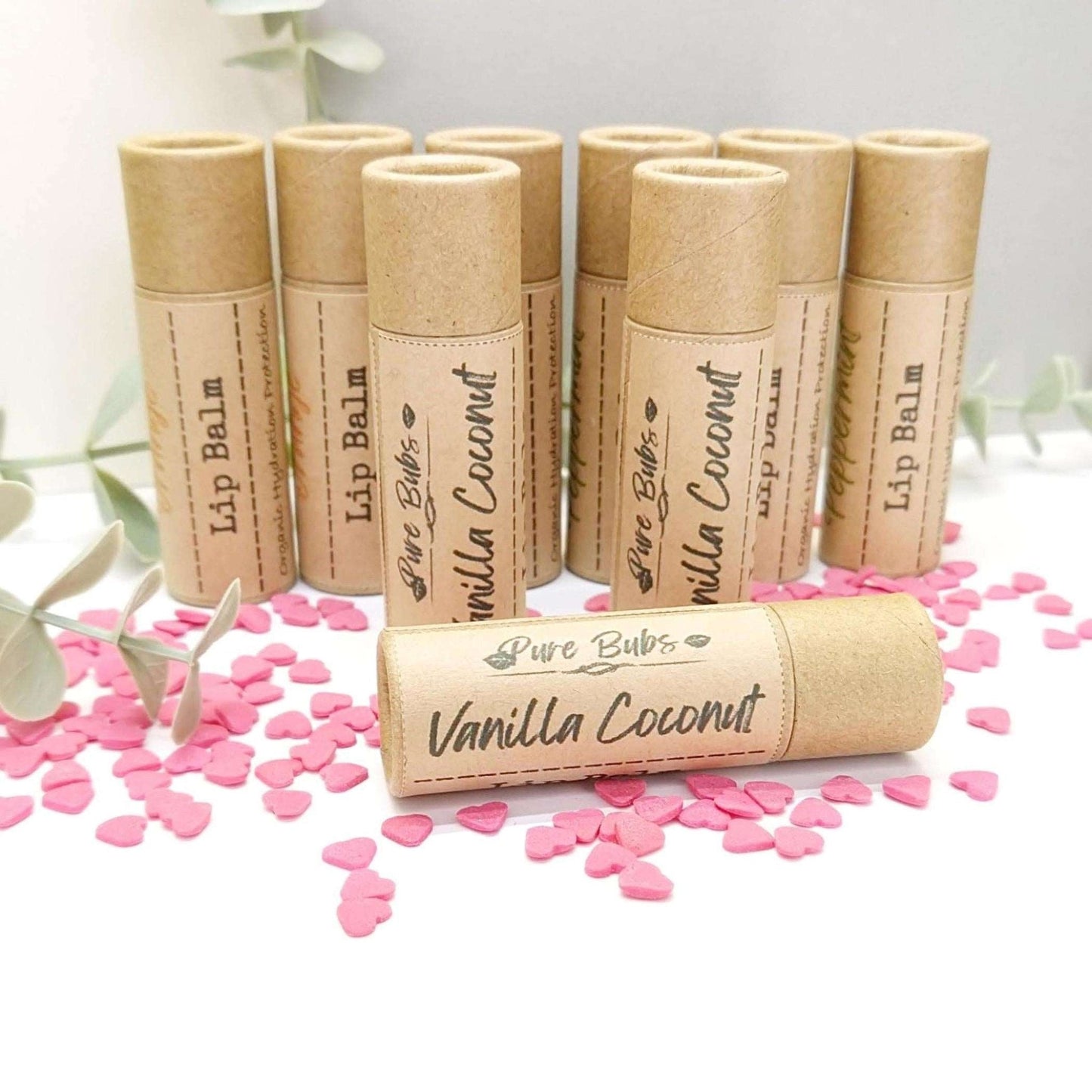 Vanilla Coconut Natural Lip Balm-PureBubs